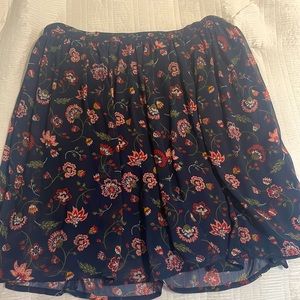 Hollister Floral skirt